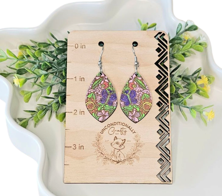 Spring Mandala Earrings