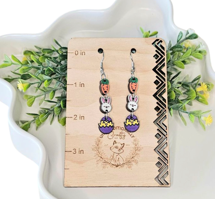 Easter Trio Drop Earrings