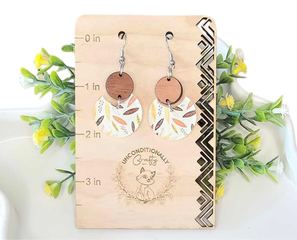 Fall Leaves Drop Earrings