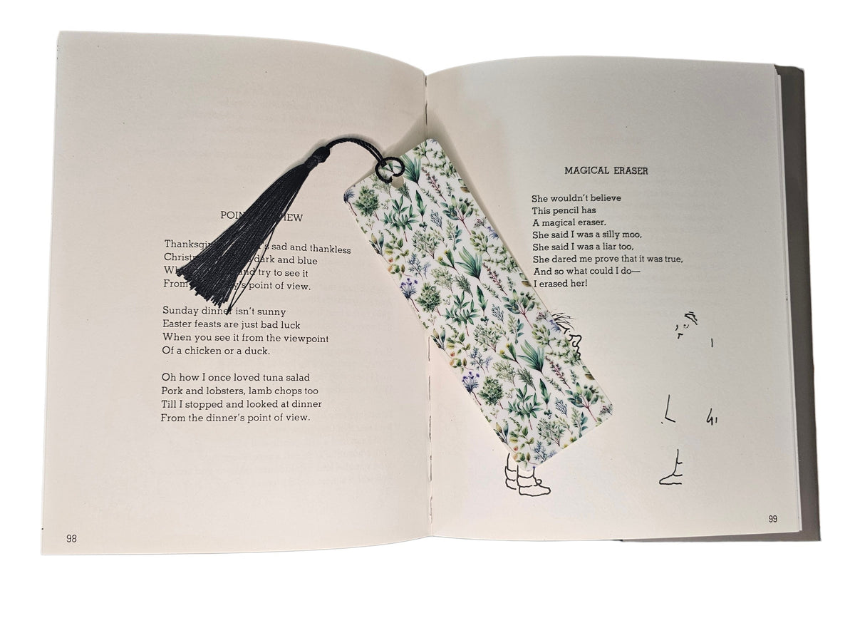 Scattered Print Bookmarks