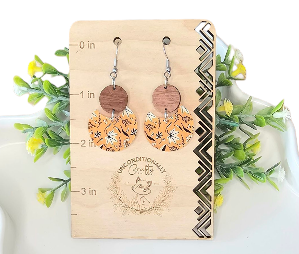 Fall Leaves Drop Earrings