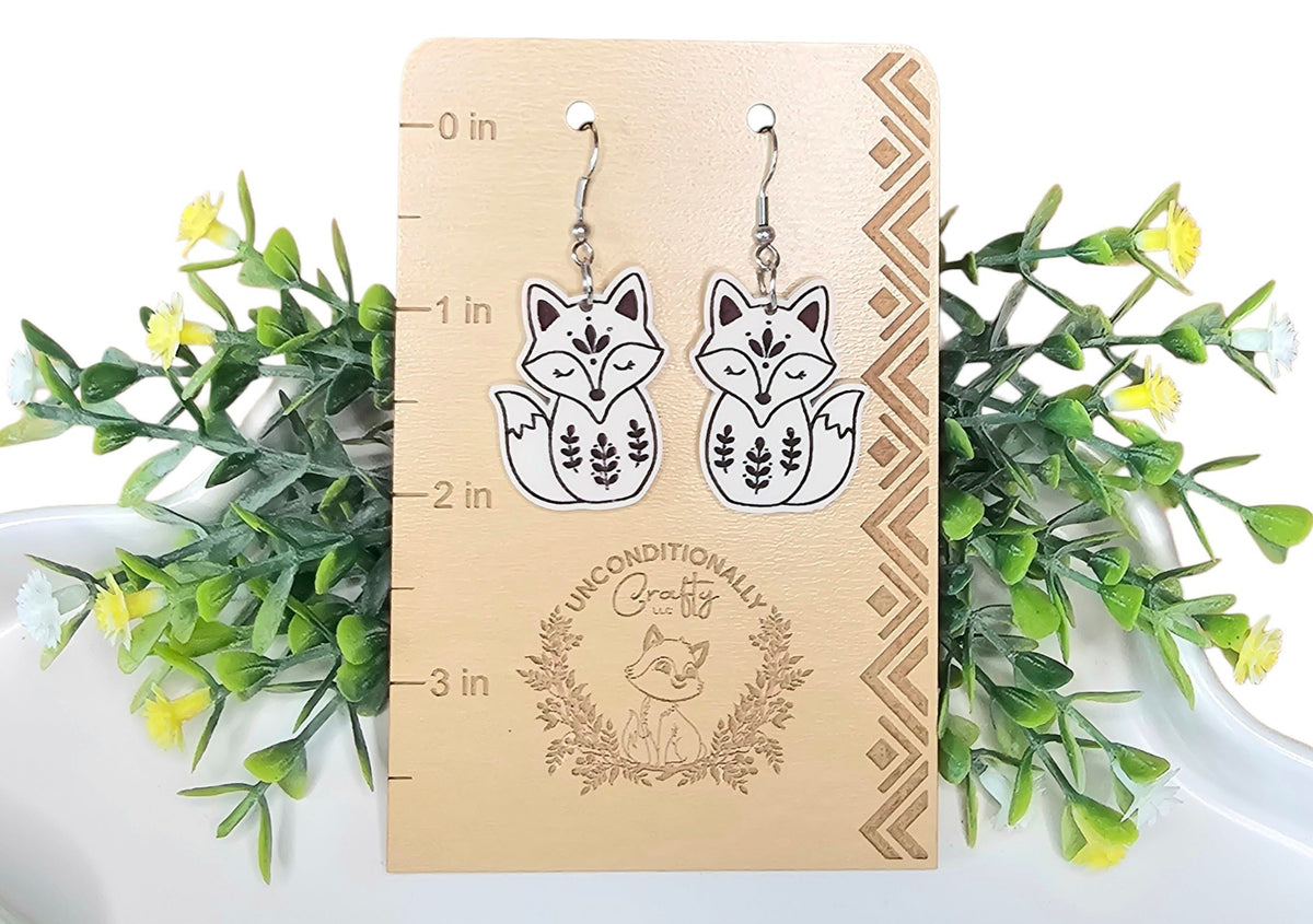 Fall Fox Earrings