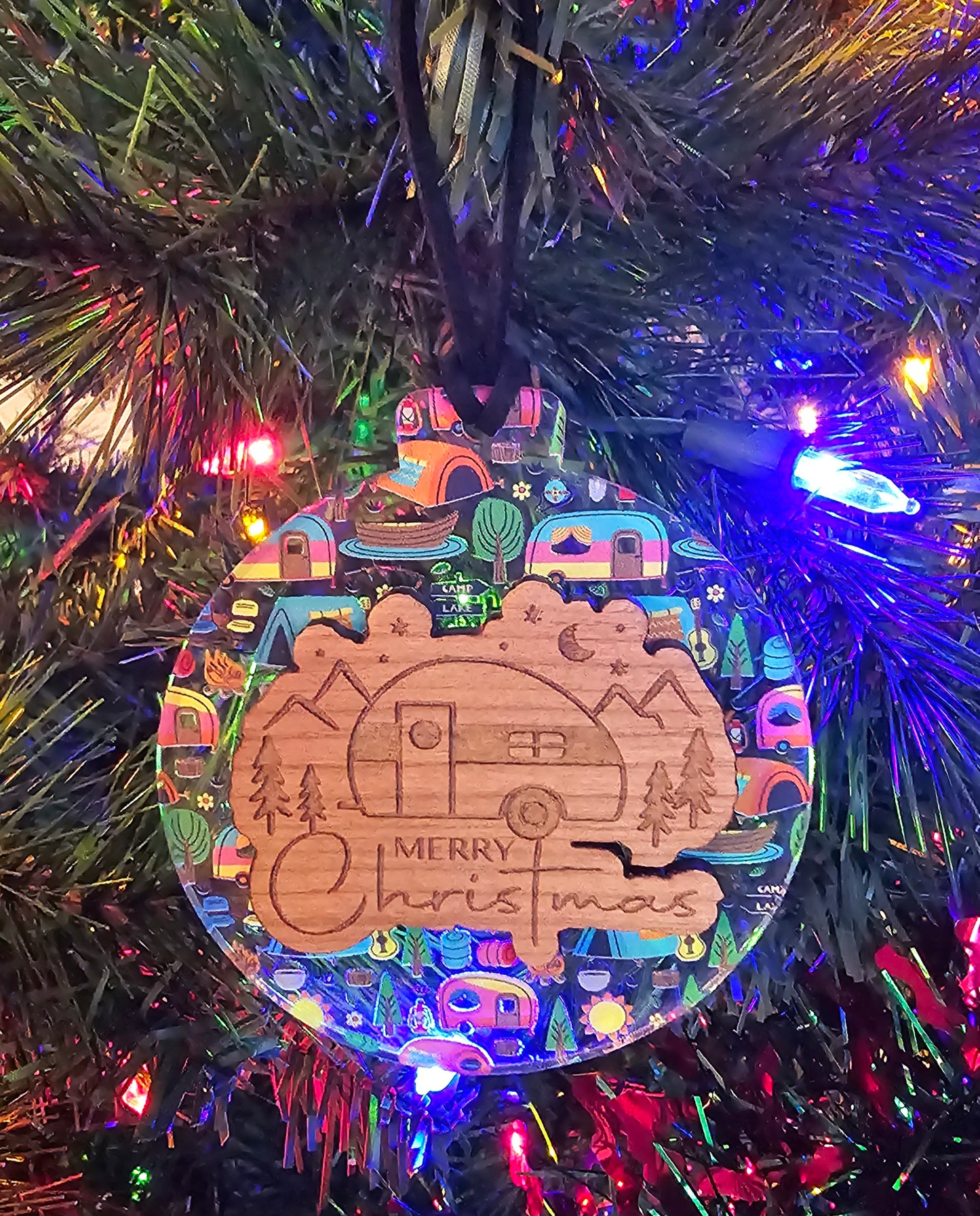 Christmas Camper Ornament