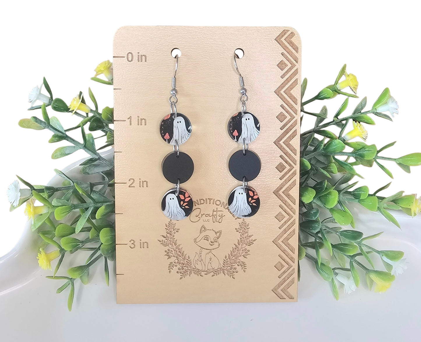 Ghost Trio Earrings