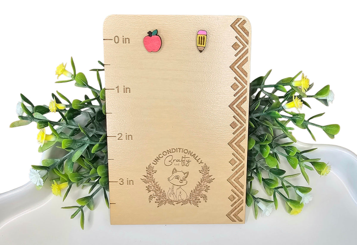 Teacher Stud Earrings