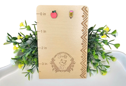 Teacher Stud Earrings