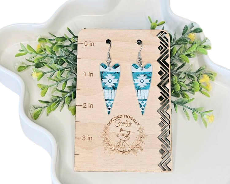 Tribal Aztec Earrings