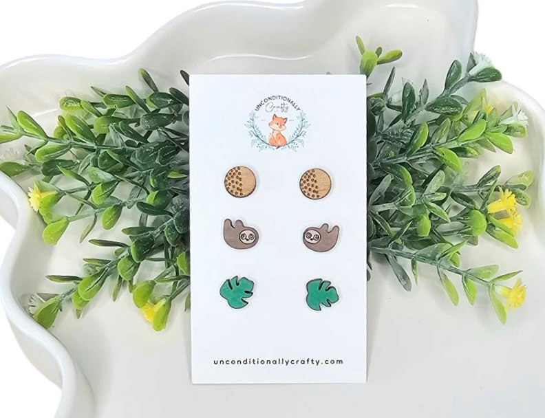 Jungle Trio Studs