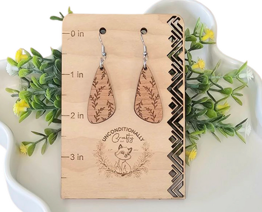 Whimsical Oblong Earrings