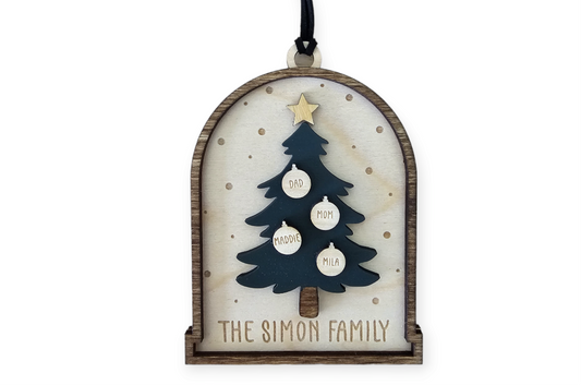 Personalized Christmas Tree Ornament