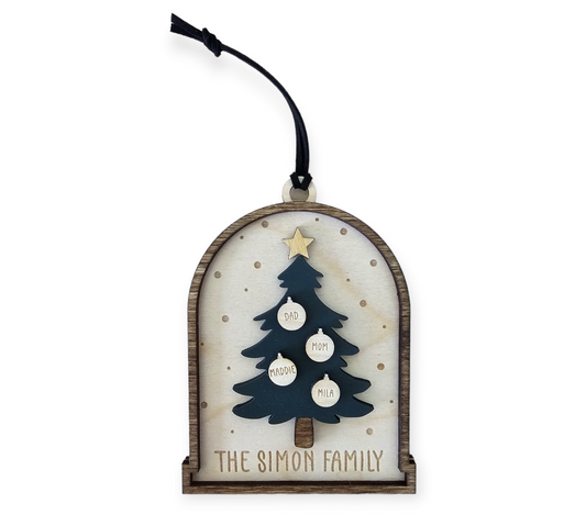 Personalized Christmas Tree Ornament