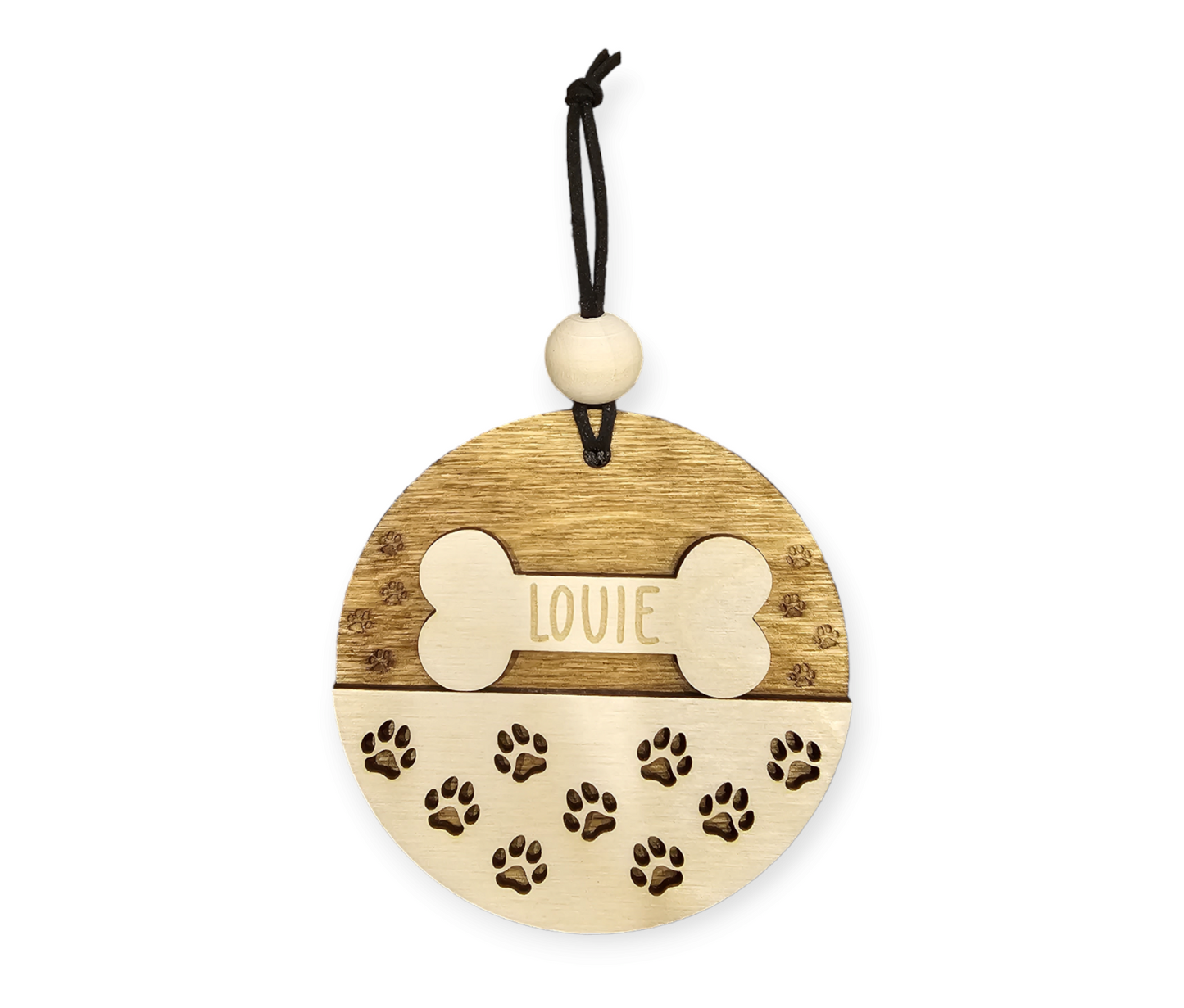 Personalized Dog Bone Ornament