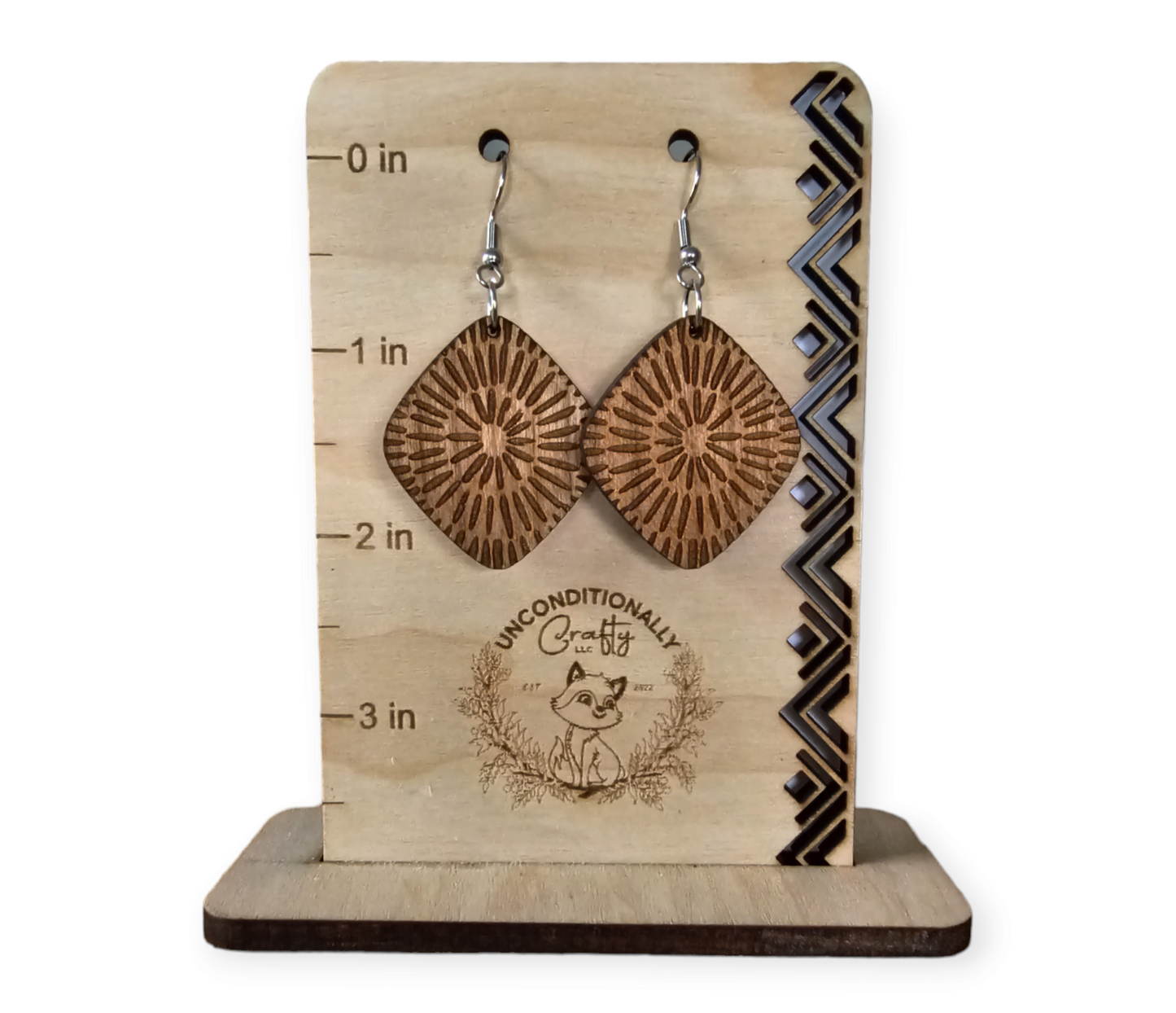 Line Burst Earrings