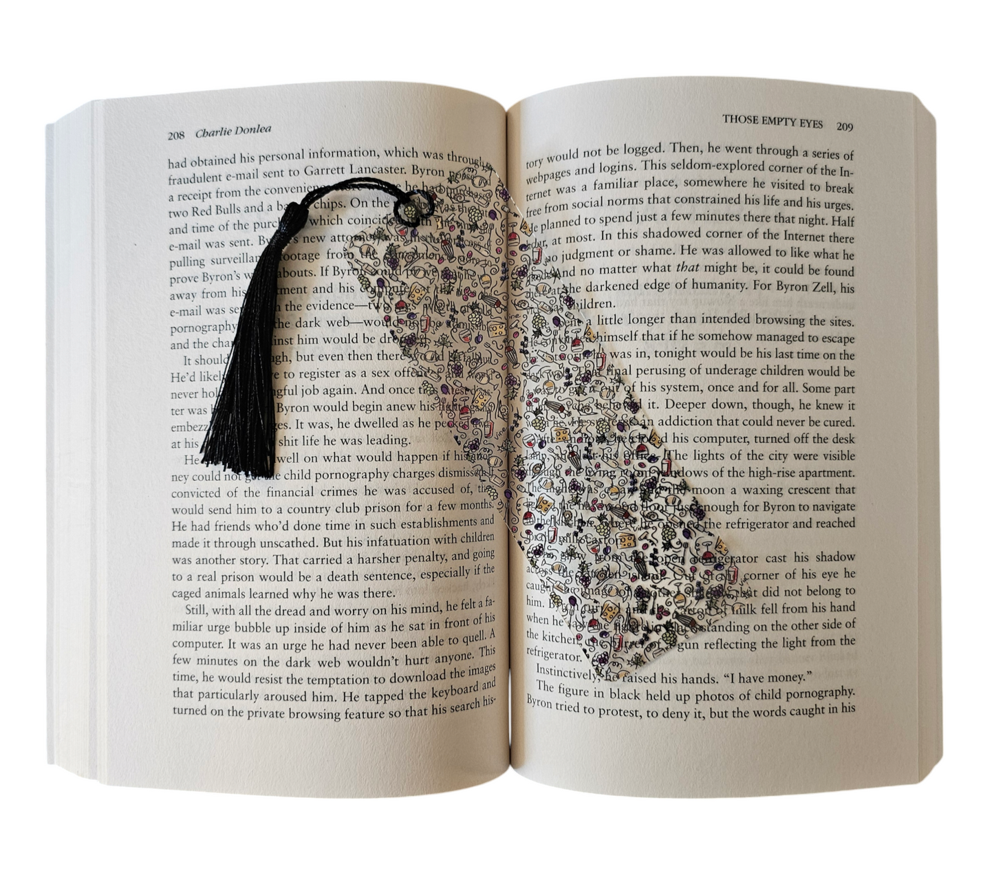 Patterned Flexible Unique Bookmarks