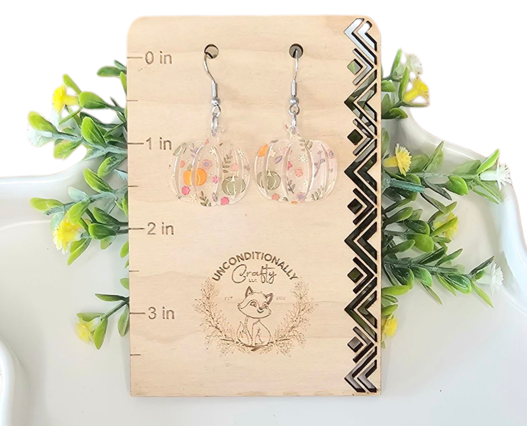 Scattered Pumpkin Earrings