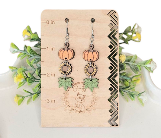 Fall Trio Earrings