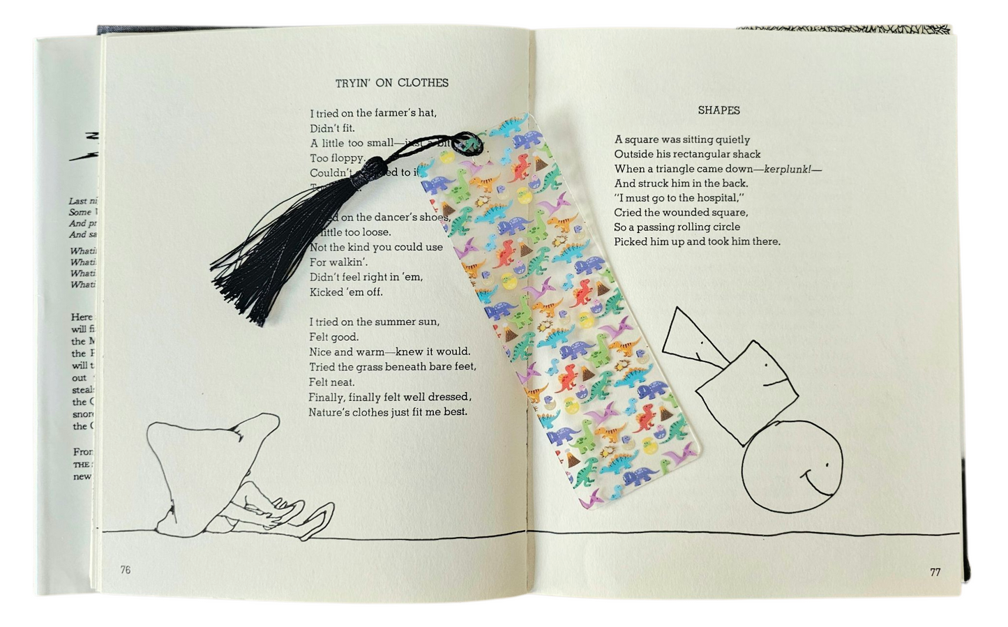 Patterned Flexible Unique Bookmarks