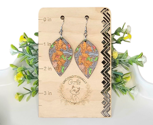 Turkey Mandala Earrings