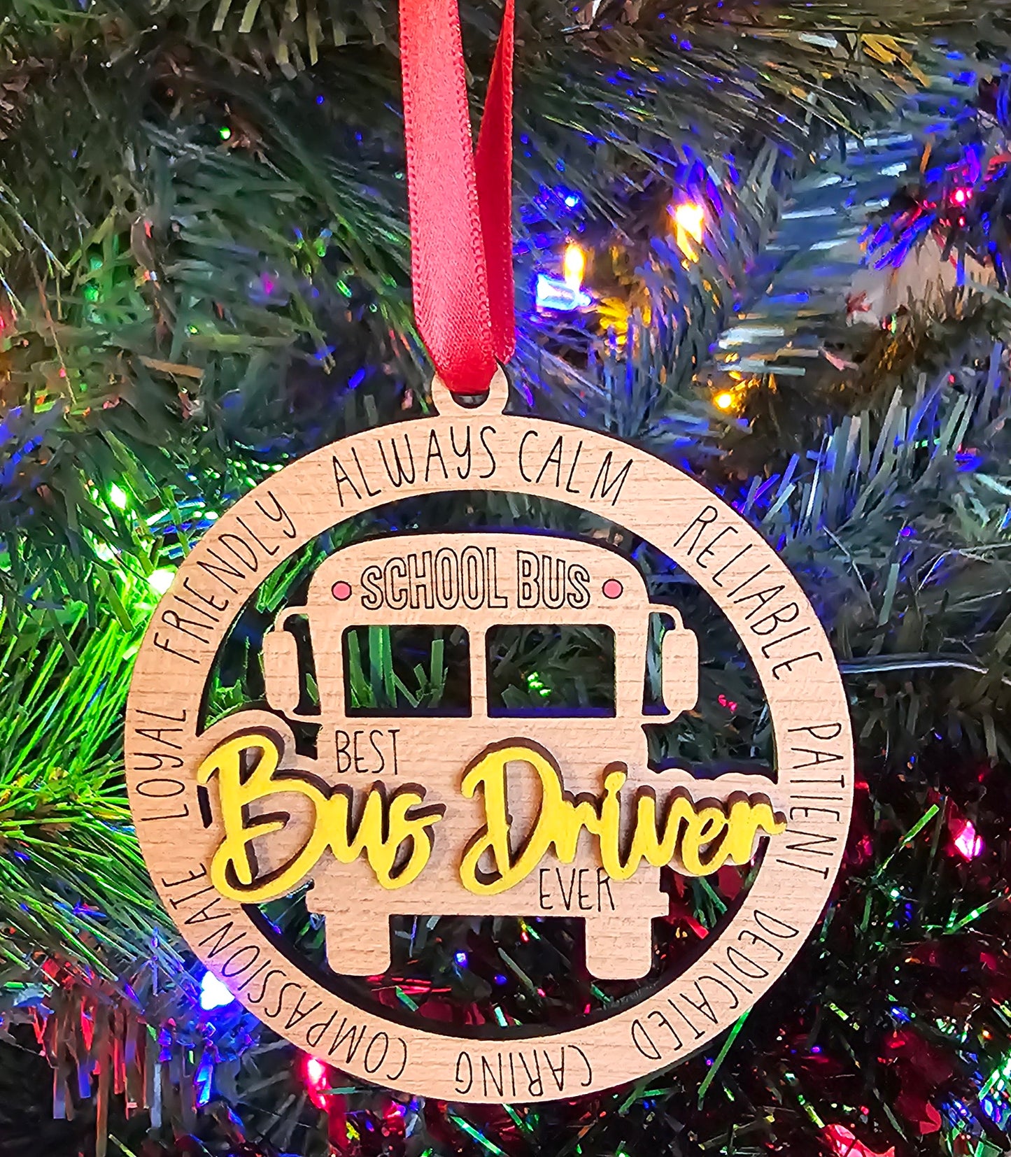 Bus Driver Appreciation Ornament