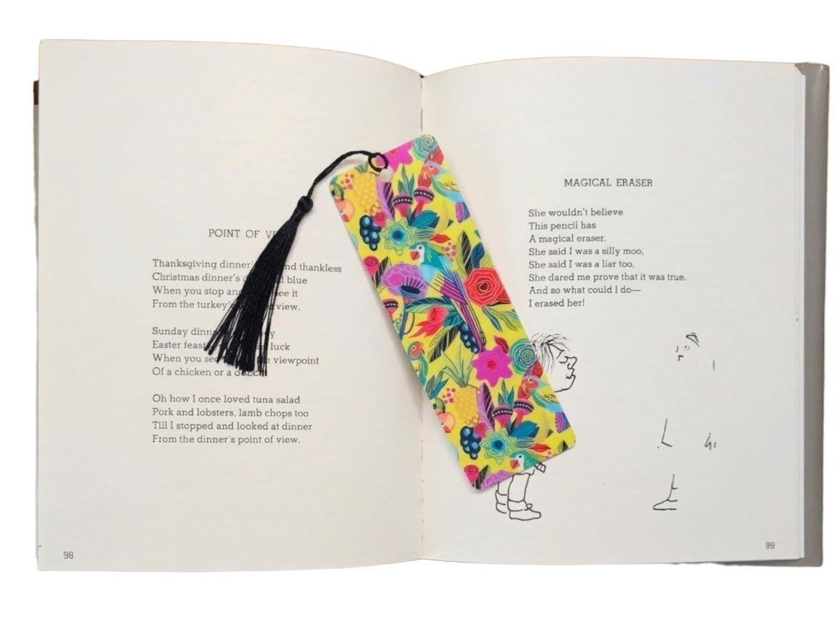 Scattered Print Bookmarks