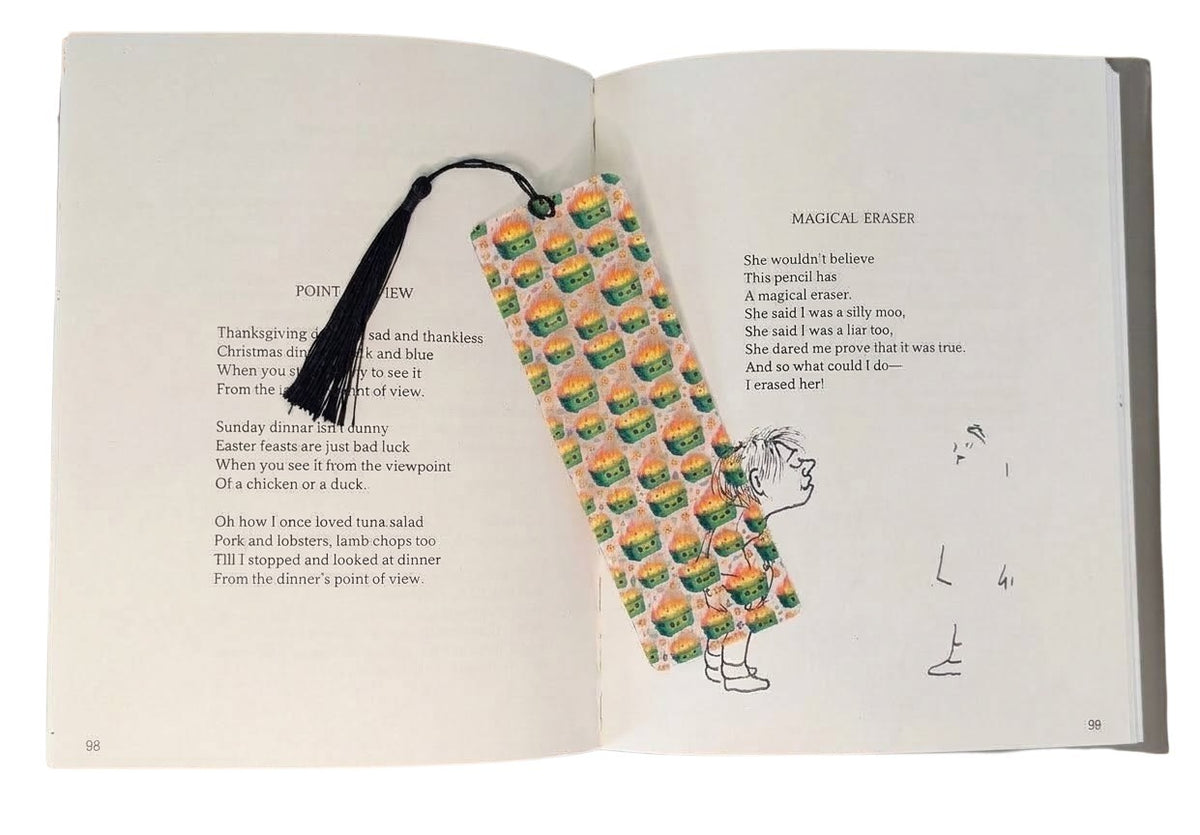 Scattered Print Bookmarks