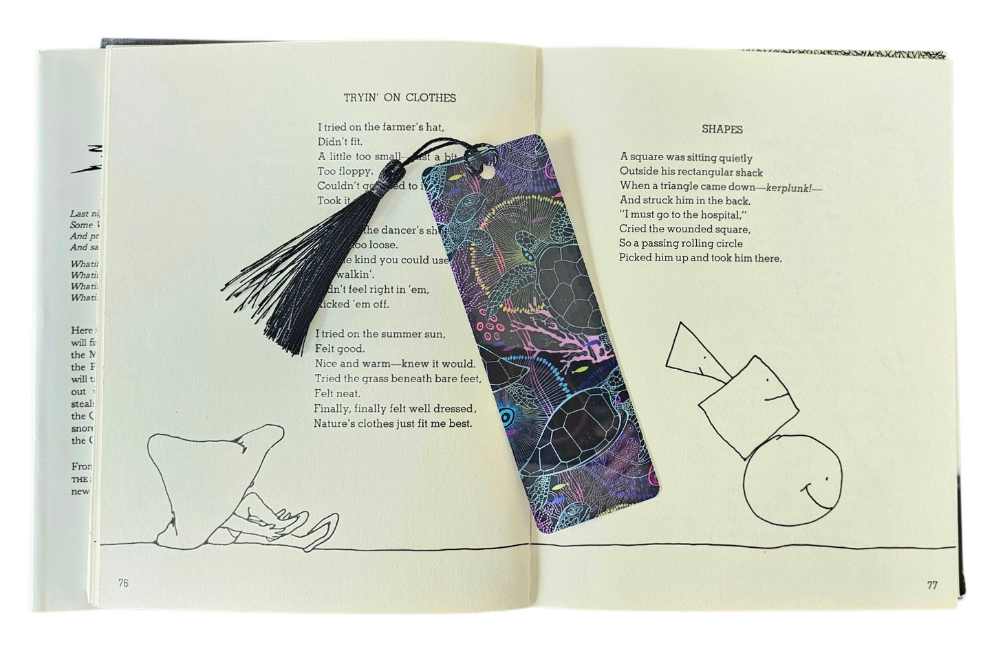 Patterned Flexible Unique Bookmarks