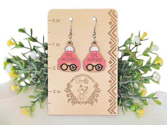 Oh Fudge Earrings!