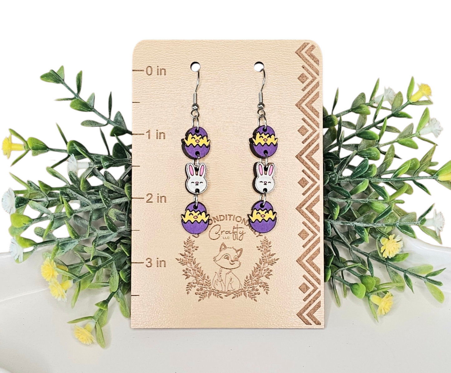 Easter Trio Drop Earrings