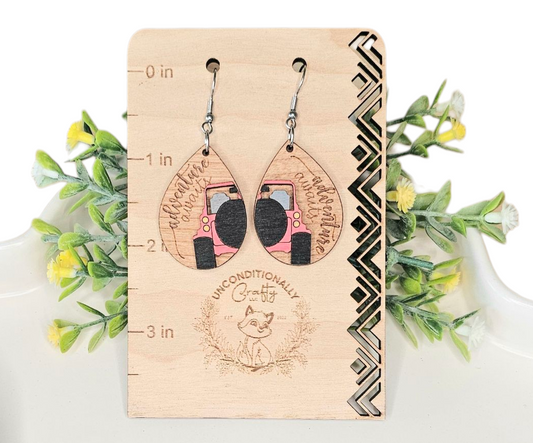 Jeep Adventure Earrings