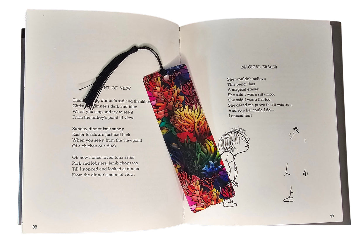 Scattered Print Bookmarks
