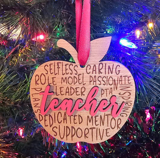 Teacher Appreciation Ornament
