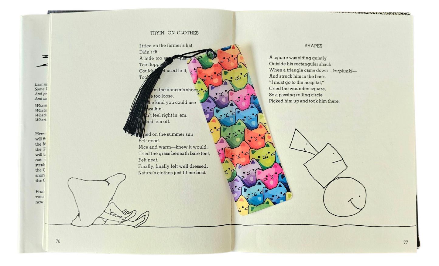Patterned Flexible Unique Bookmarks