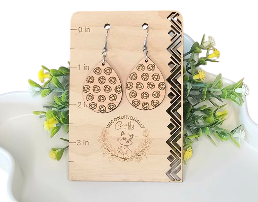 Scattered Eagle Spirit Wear Earrings