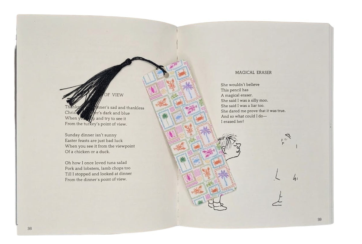 Scattered Print Bookmarks