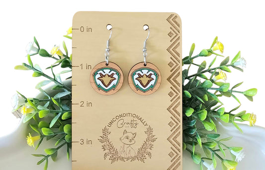 PLS Eagle Dangle Earrings