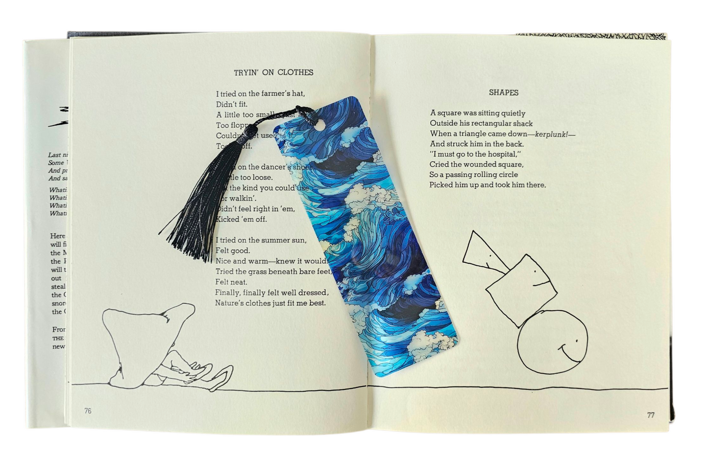 Patterned Flexible Unique Bookmarks