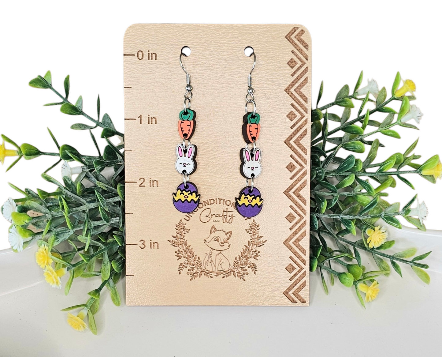 Easter Trio Drop Earrings