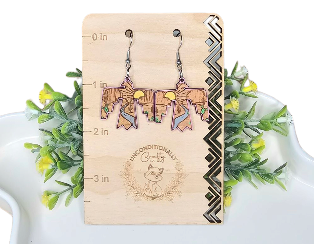 Southwestern Firebird Earrings