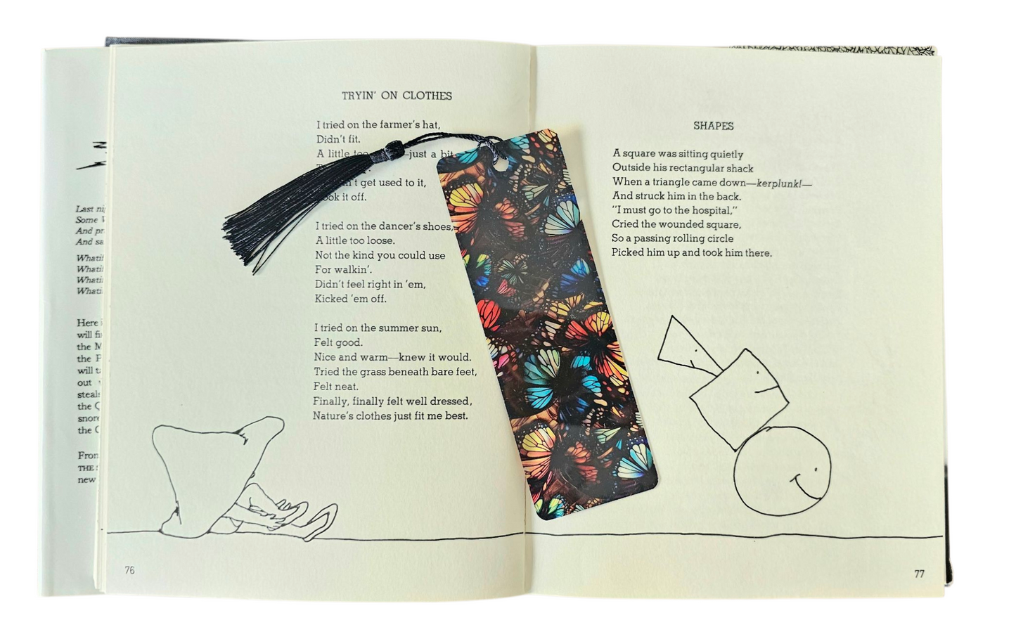 Patterned Flexible Unique Bookmarks