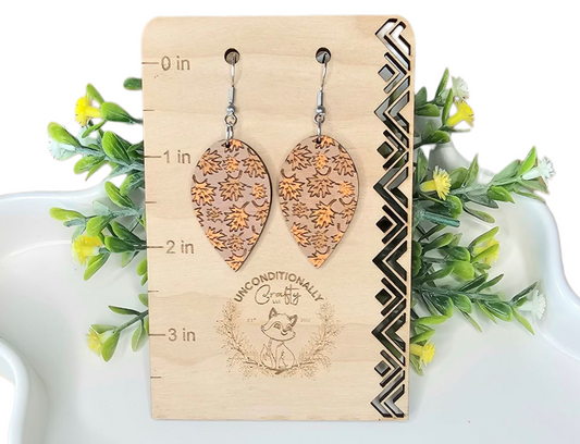 Scattered Fall Leaves Earrings