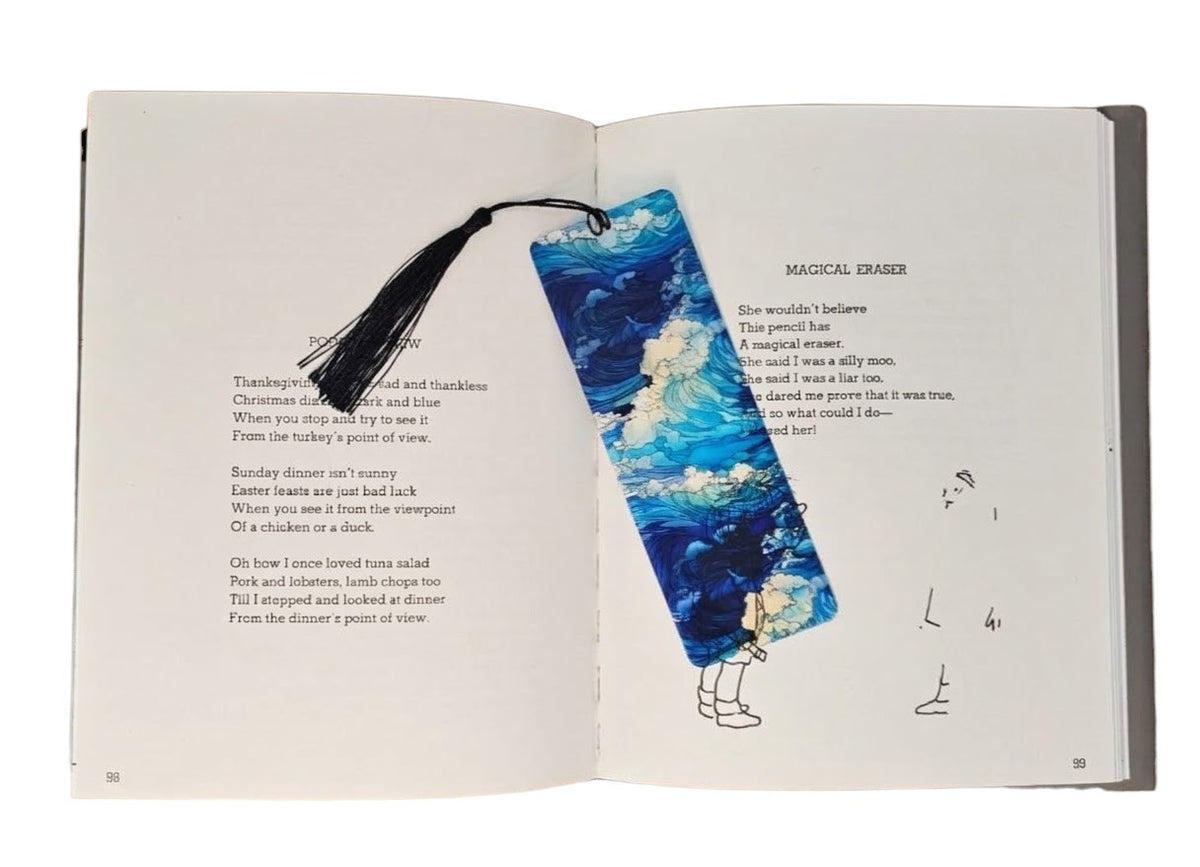 Scattered Print Bookmarks