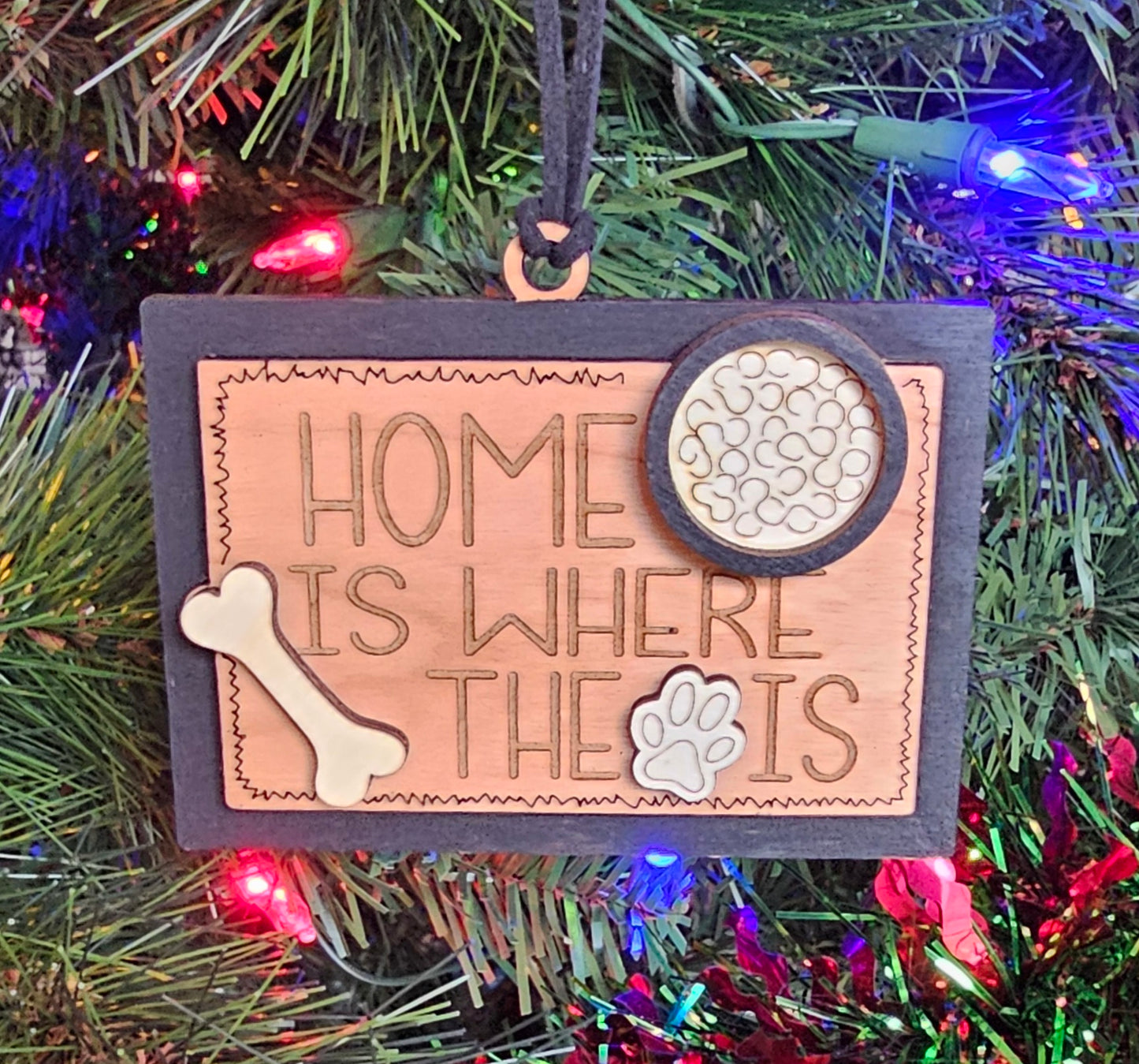 Home is Where the Paw is Ornament
