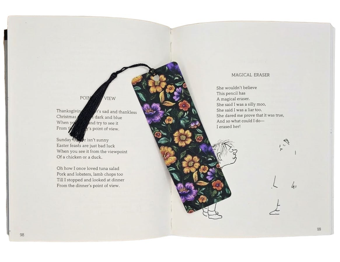 Scattered Print Bookmarks