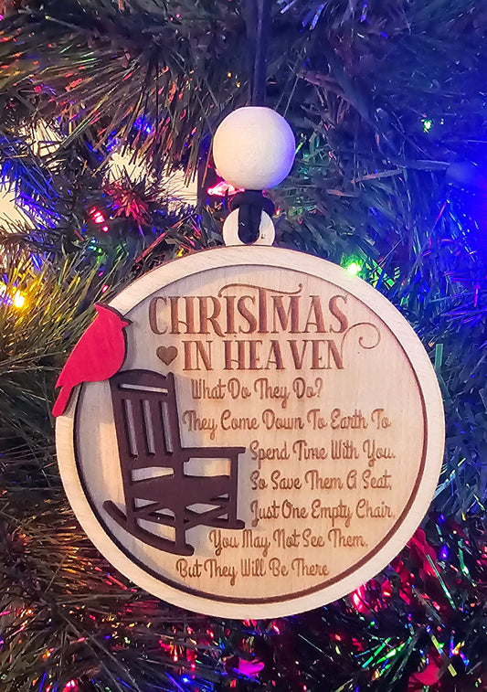 Christmas in Heaven Ornament