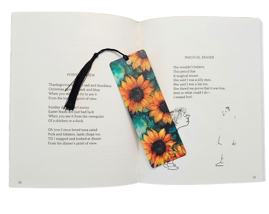 Scattered Print Bookmarks
