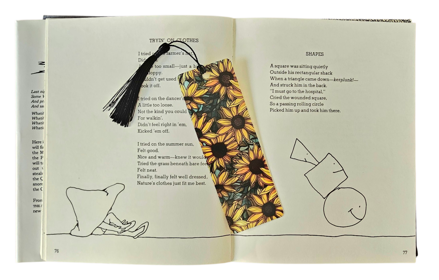Patterned Flexible Unique Bookmarks